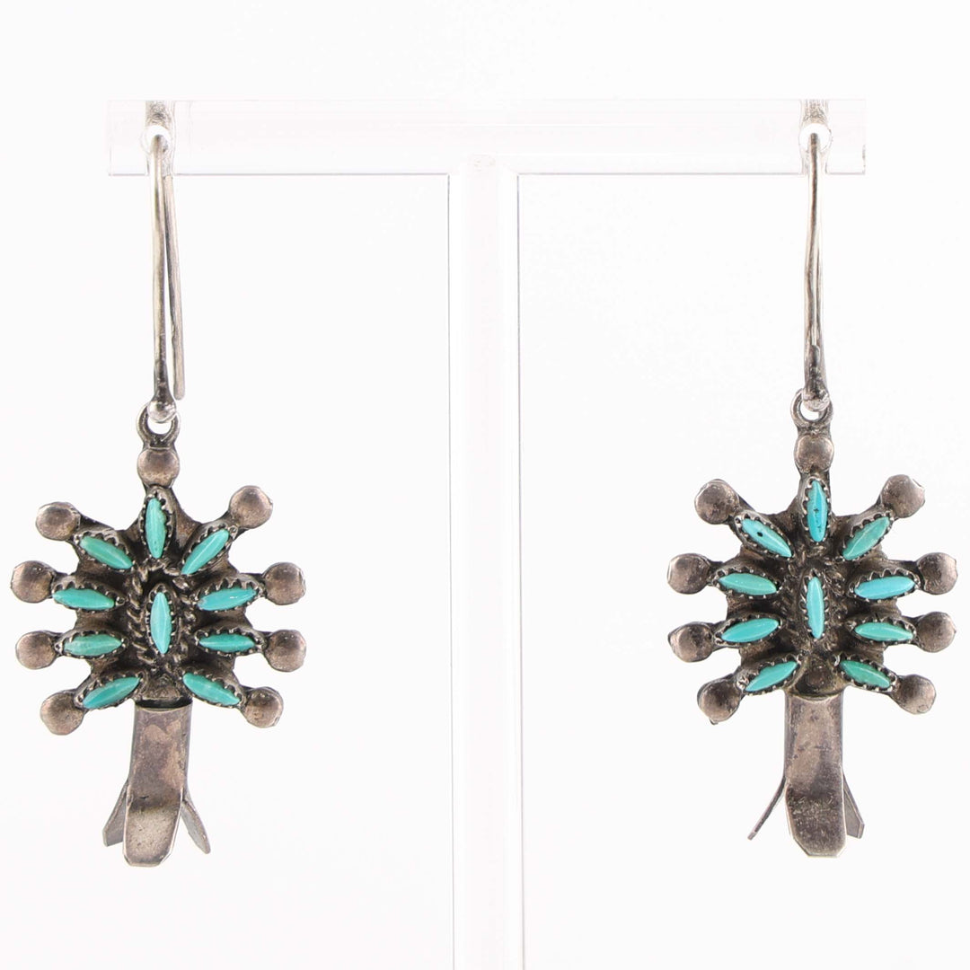 1970s Turquoise Earrings