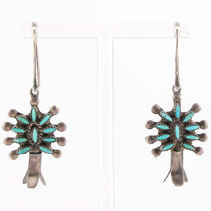1970s Turquoise Earrings