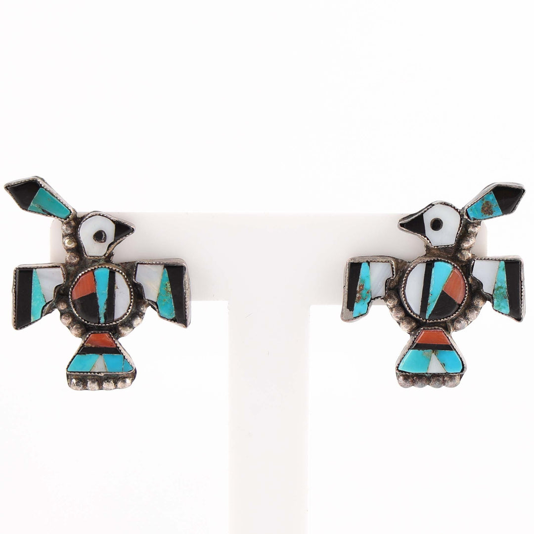 1940s Thunderbird Earrings