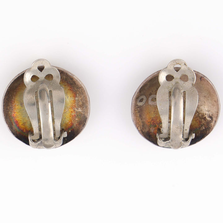 1940s Navajo Clip Earrings