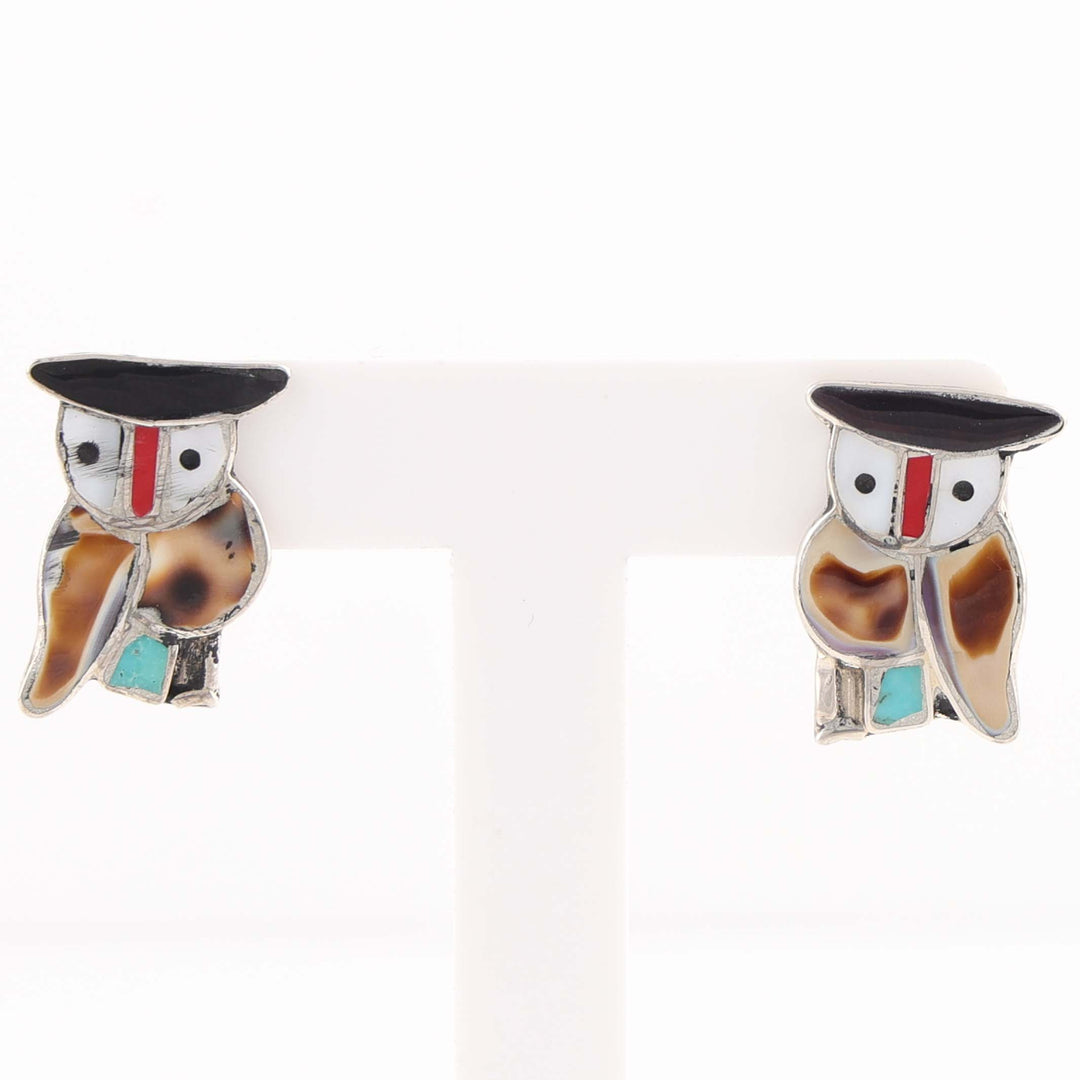 1960s Owl Earrings