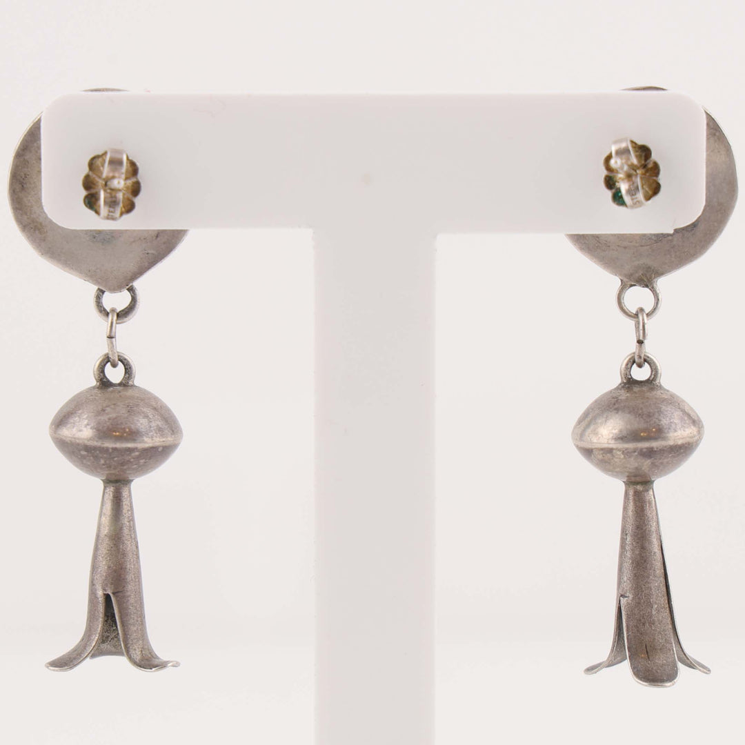 1940s Squash Blossom Earrings