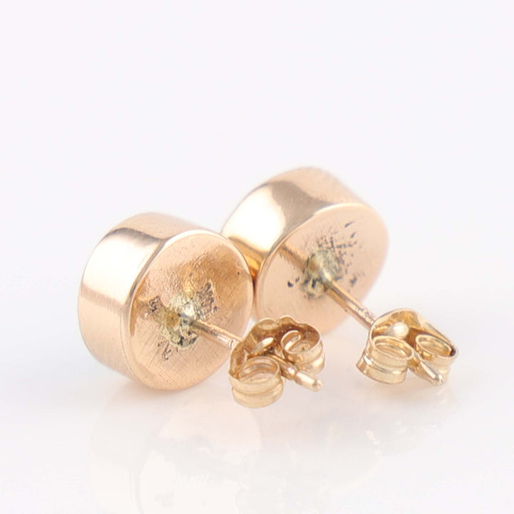 Gold and Turquoise Earring