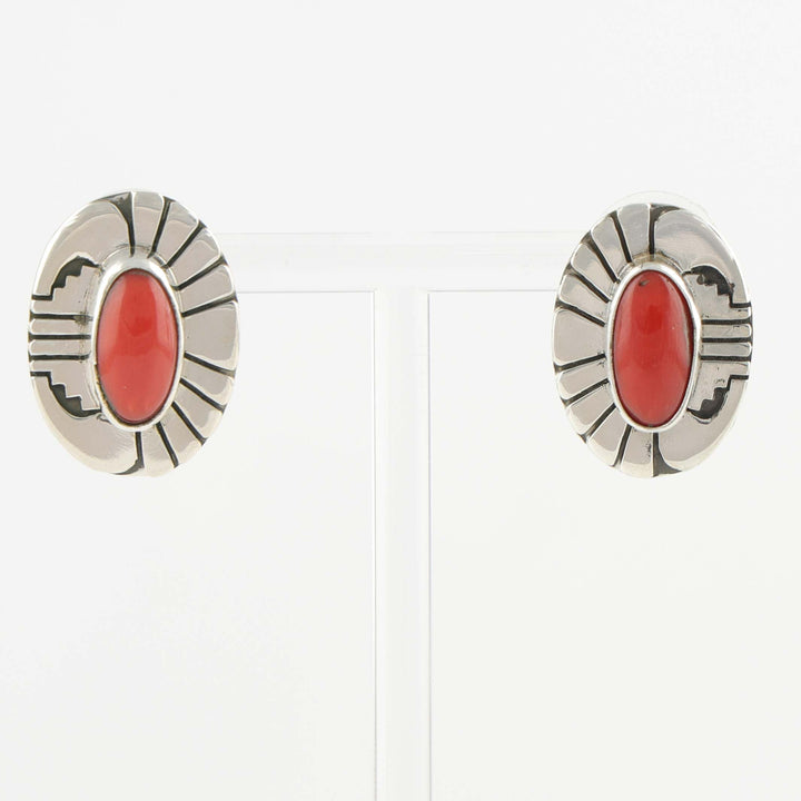 Coral Earrings