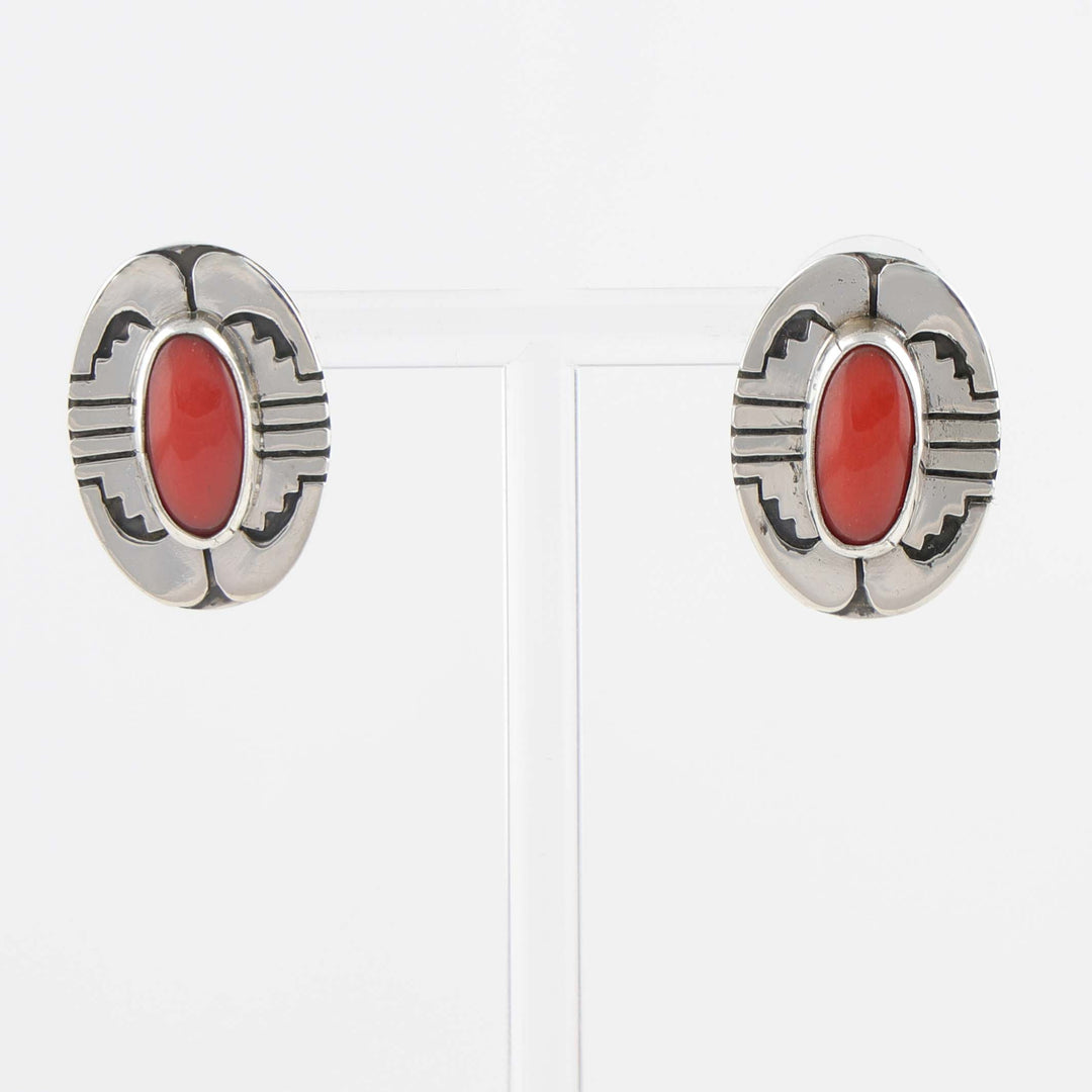 Coral Earrings