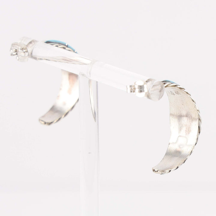 Turquoise Hoop Earrings
