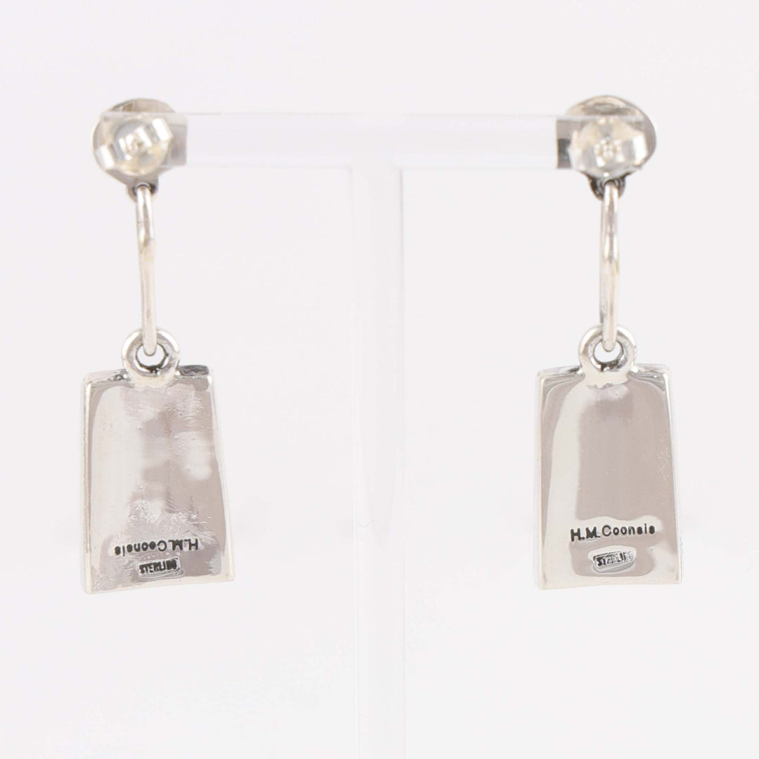 Turquoise and Jet Earrings