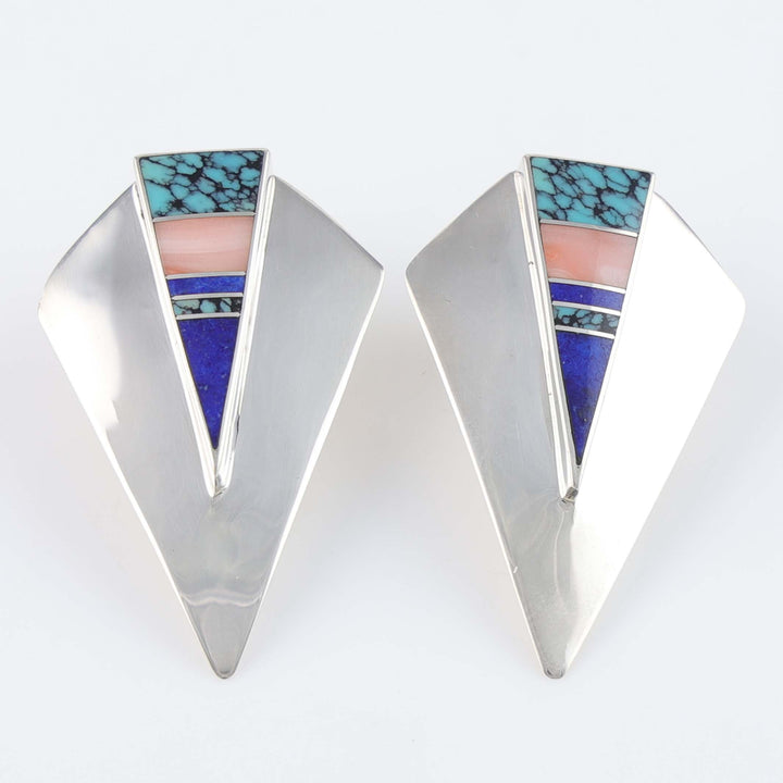 Navajo Inlay Earrings