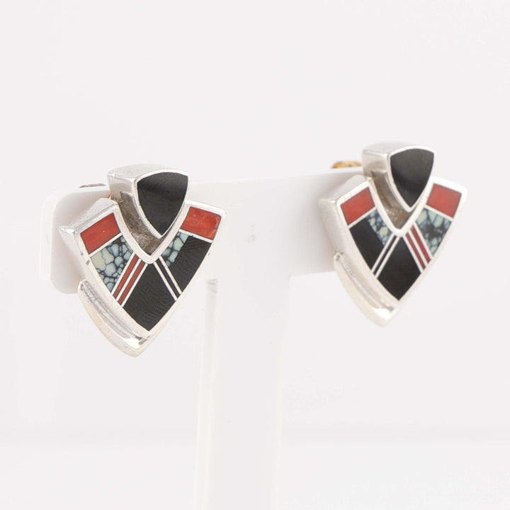 Navajo Inlay Earrings