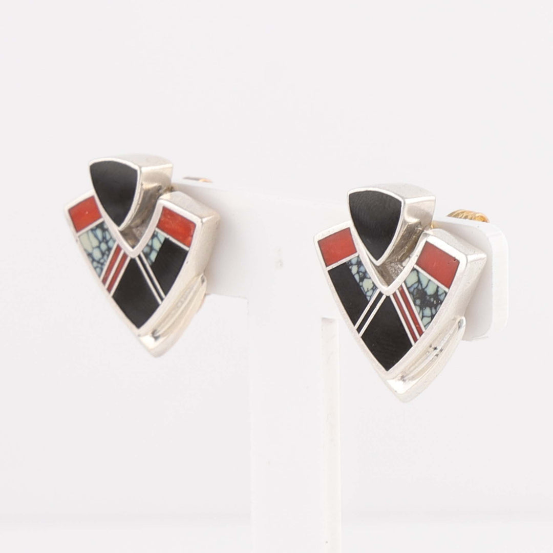 Navajo Inlay Earrings