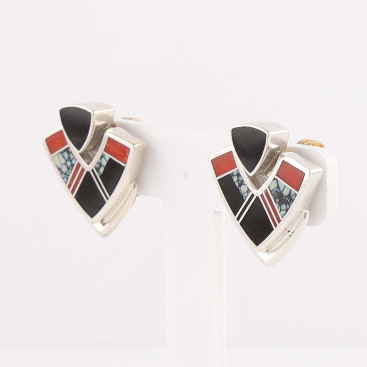 Navajo Inlay Earrings