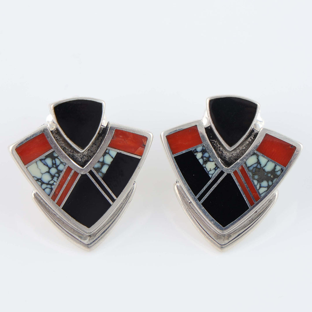 Navajo Inlay Earrings