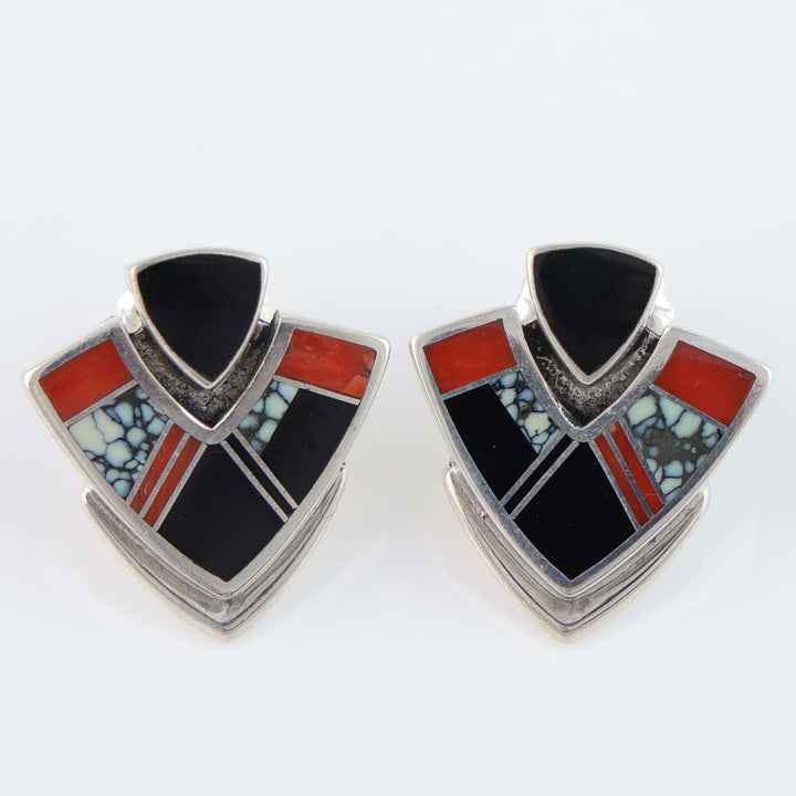 Navajo Inlay Earrings