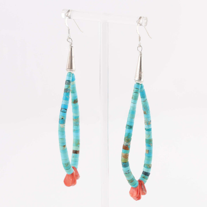 Sleeping Beauty Turquoise Jacla Earrings