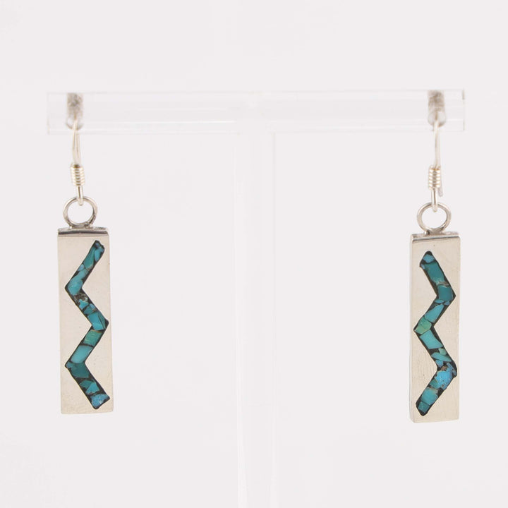 Fox Turquoise River Earrings
