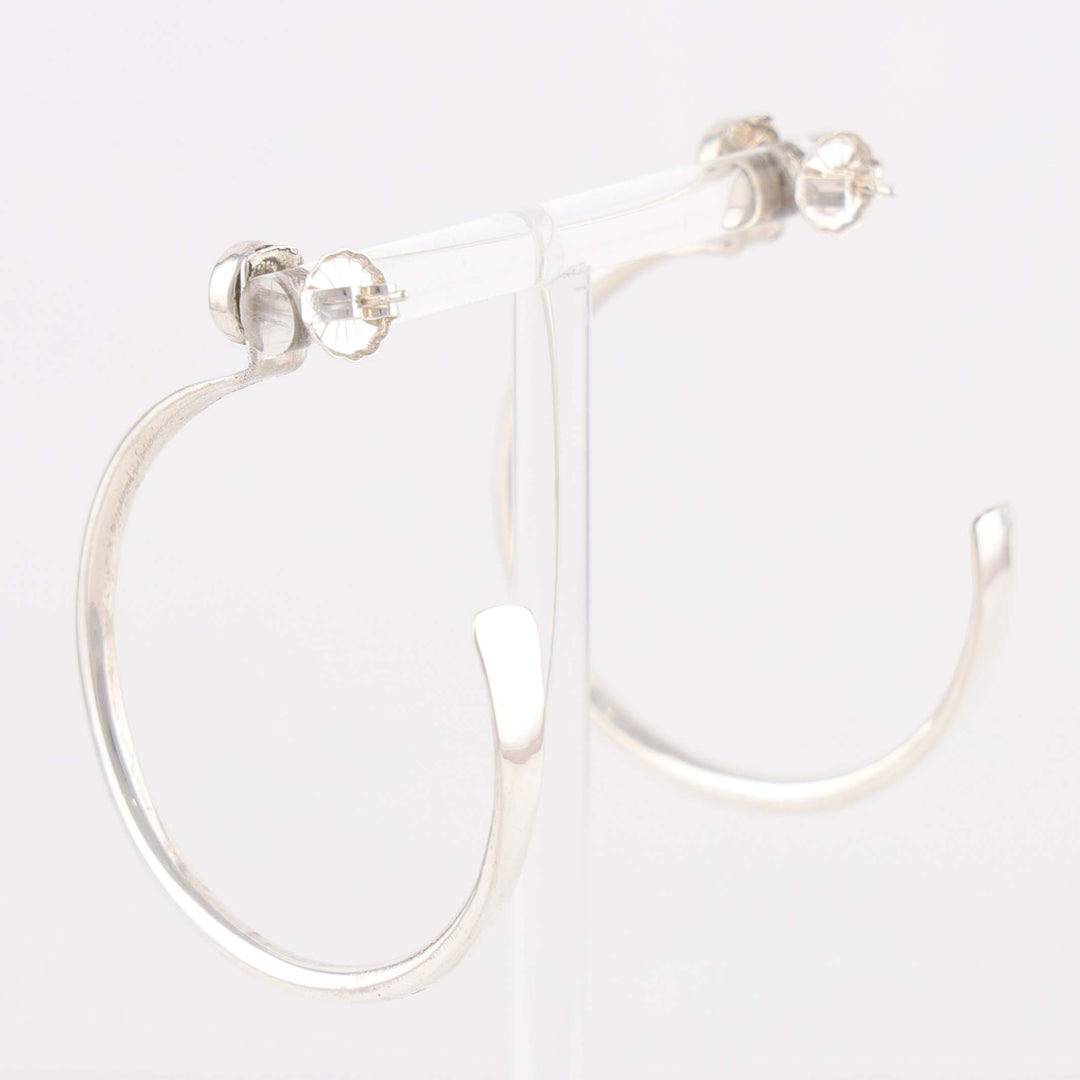 Turquoise Hoop Earrings