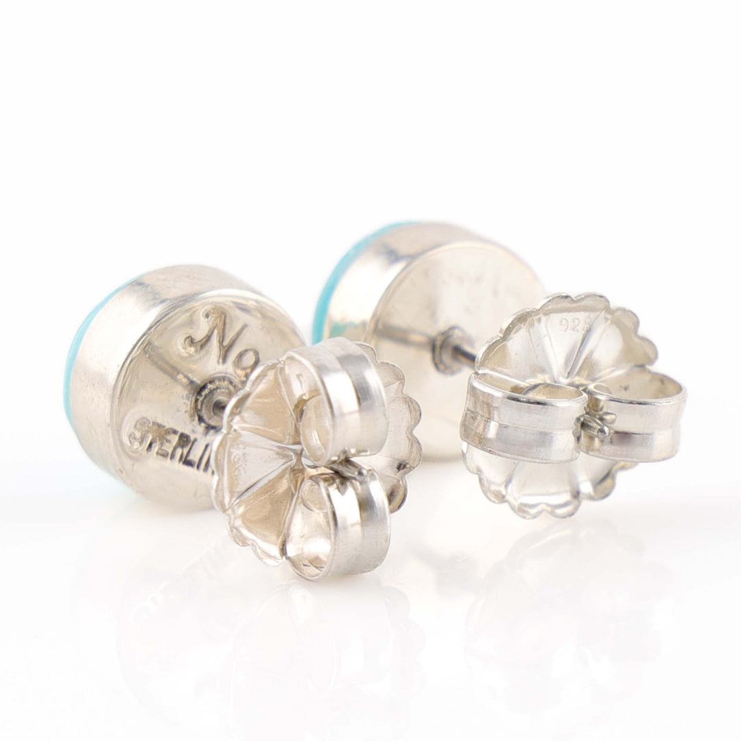 Sleeping Beauty Turquoise Earrings
