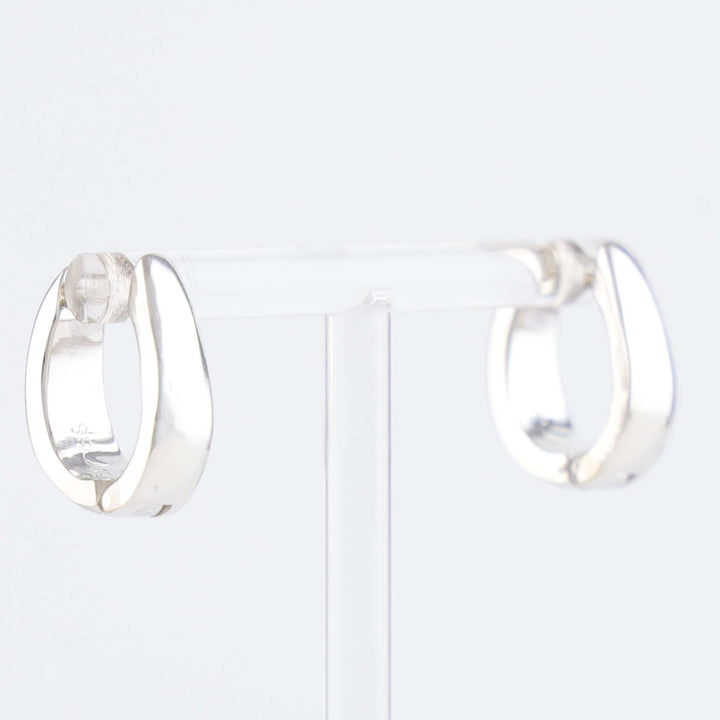 Navajo Lapis Huggie Earrings