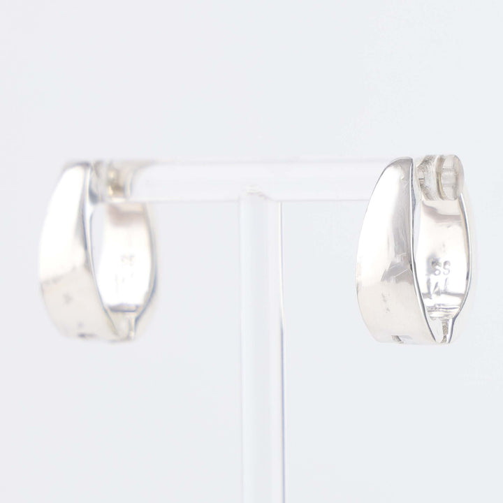 Navajo Lapis Huggie Earrings