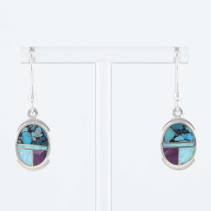 Navajo Inlay Earrings