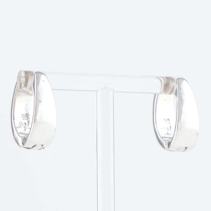 Navajo Spiny Oyster Huggie Earrings