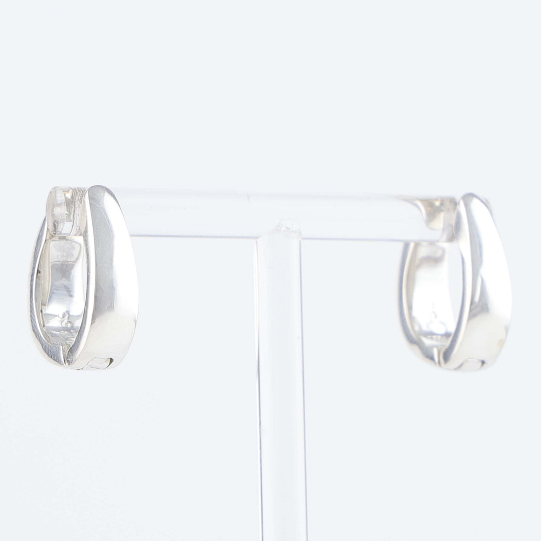 Navajo Inlay Huggie Earrings