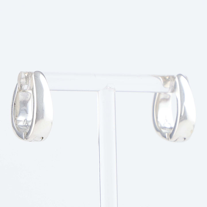 Navajo Inlay Huggie Earrings