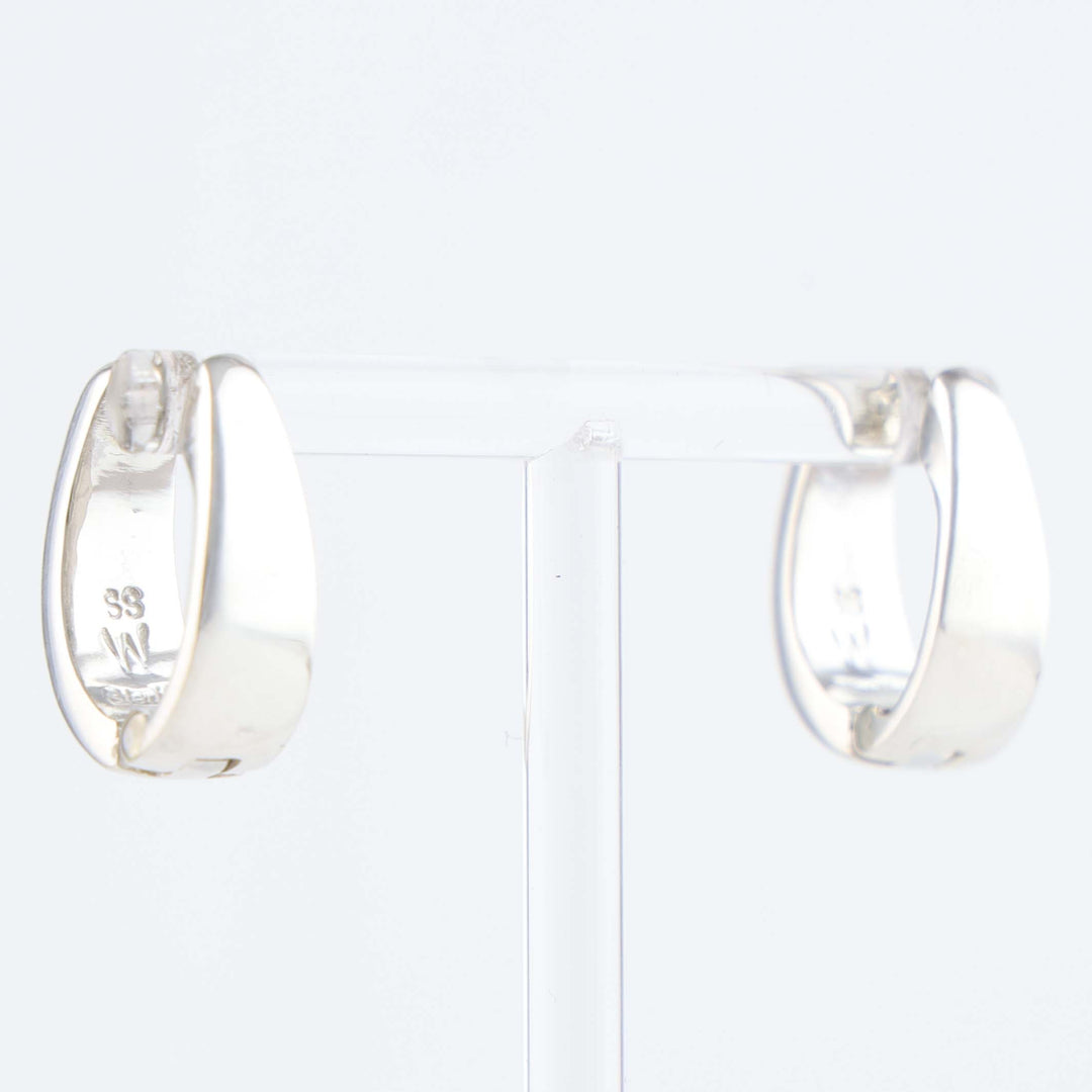 Spiny Oyster Huggie Earrings