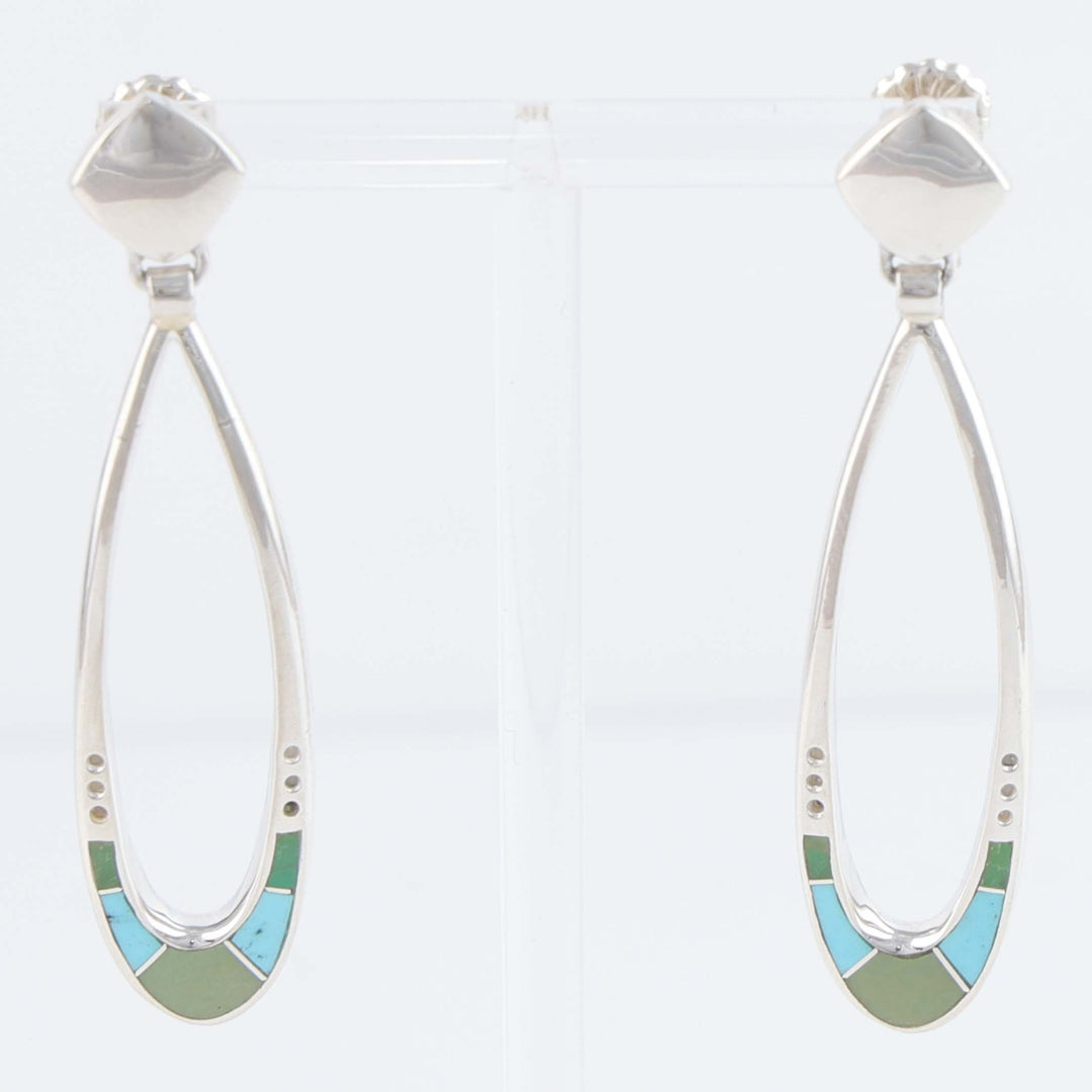Navajo Inlay Earrings