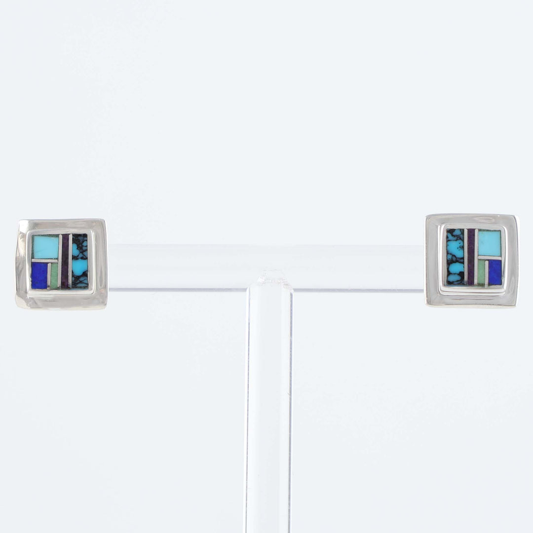 Navajo Inlay Earrings