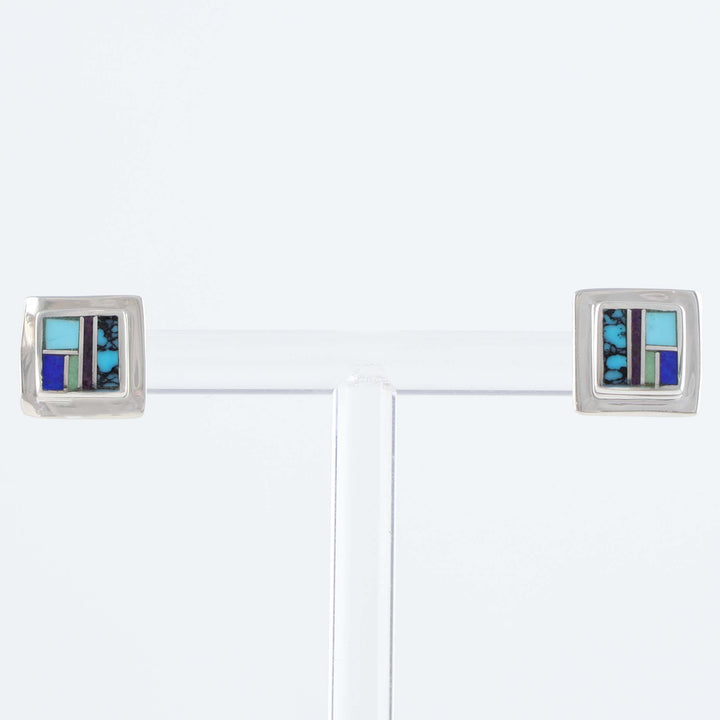 Navajo Inlay Earrings