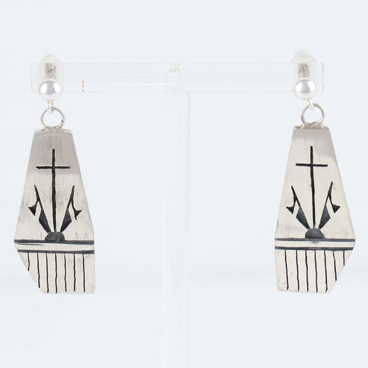 Hopi Prayer Feather Earrings