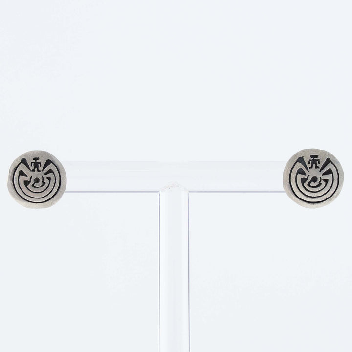 Hopi Man in the Maze Earrings