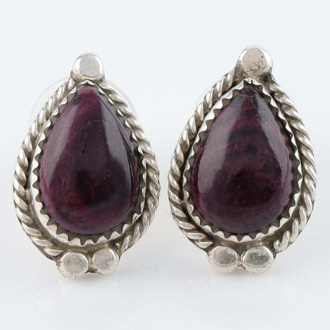 Navajo Spiny Oyster Earrings