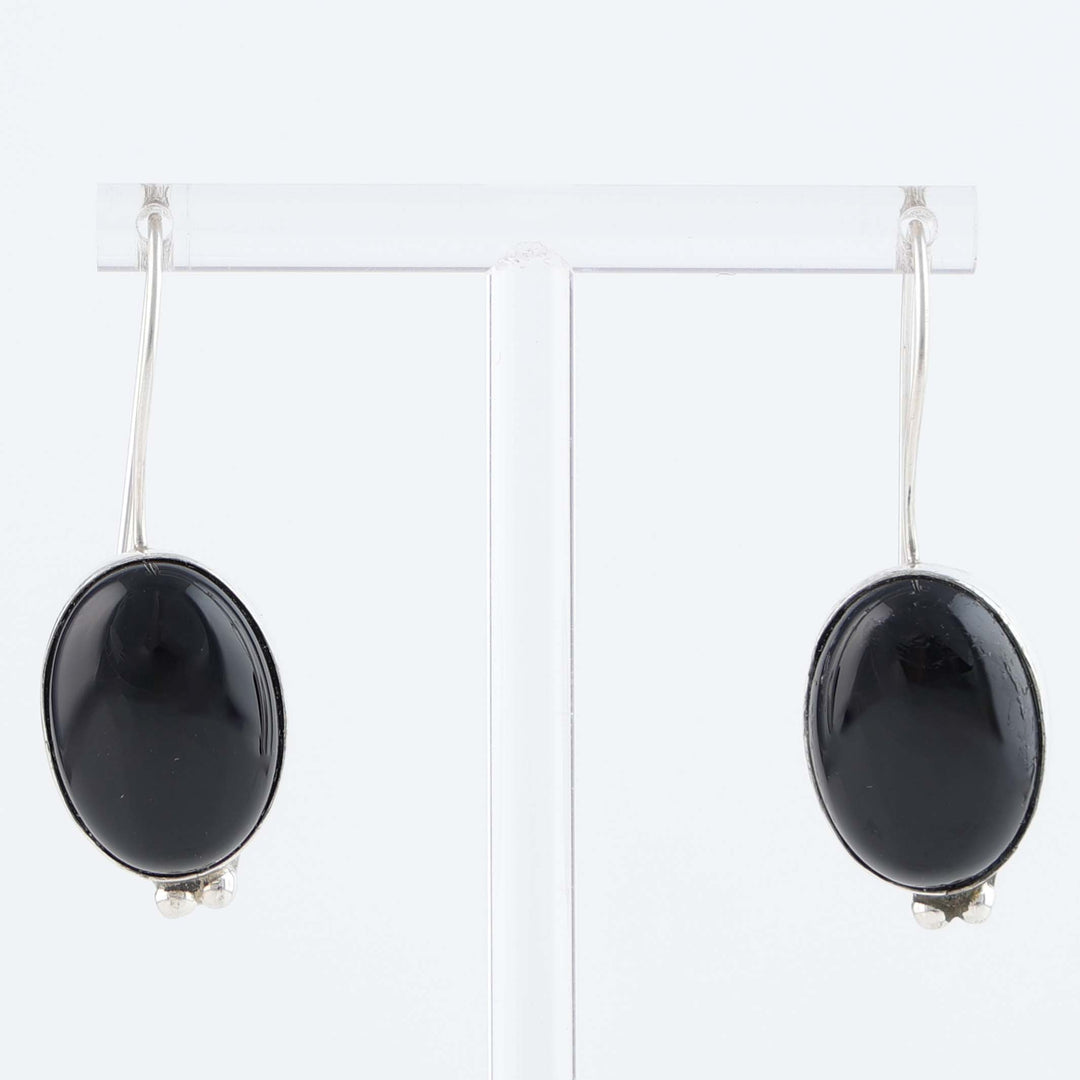 Navajo Onyx Earrings