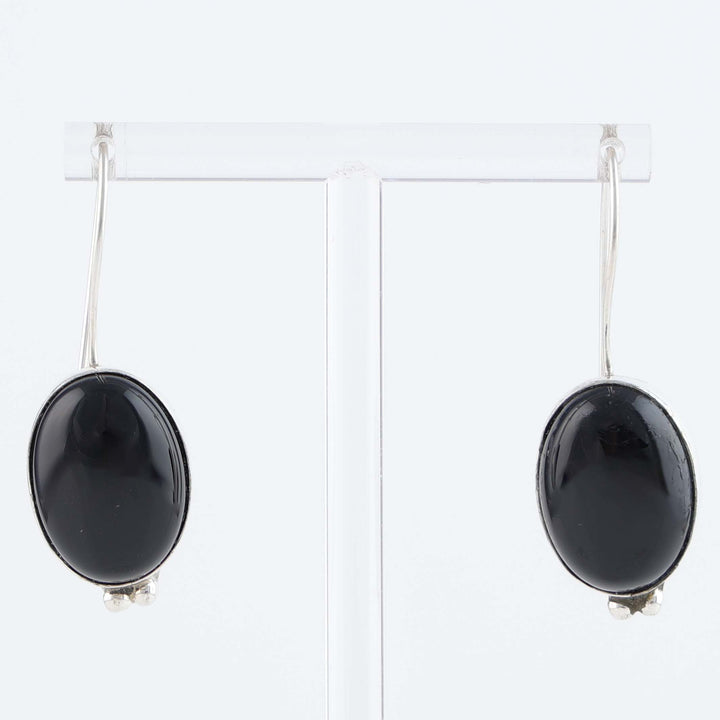 Navajo Onyx Earrings