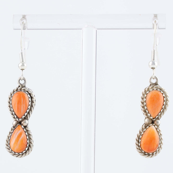 Navajo Spiny Oyster Earrings