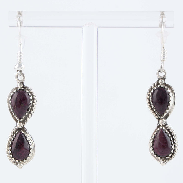 Navajo Spiny Oyster Earrings