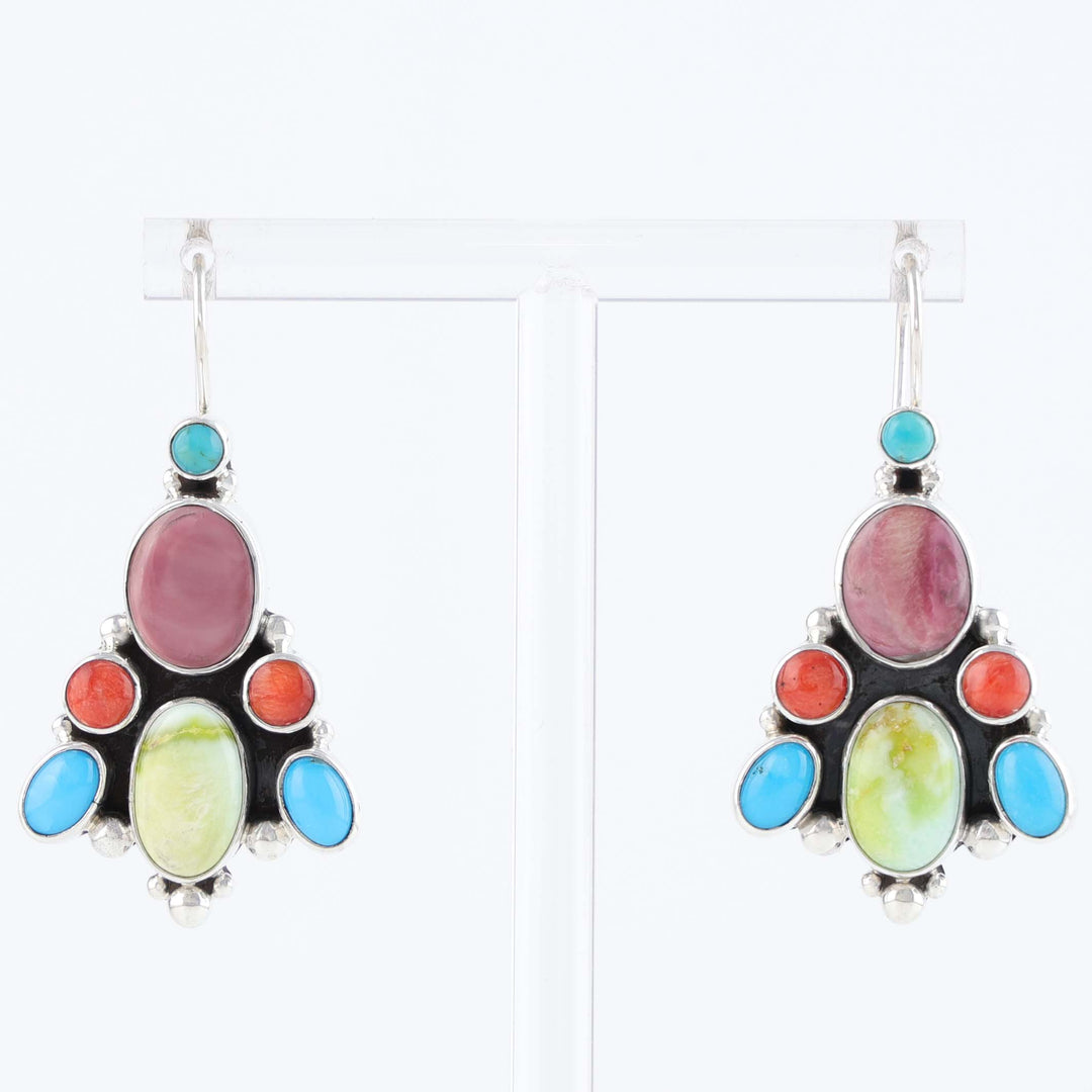 Navajo Multi-Stone Earrings