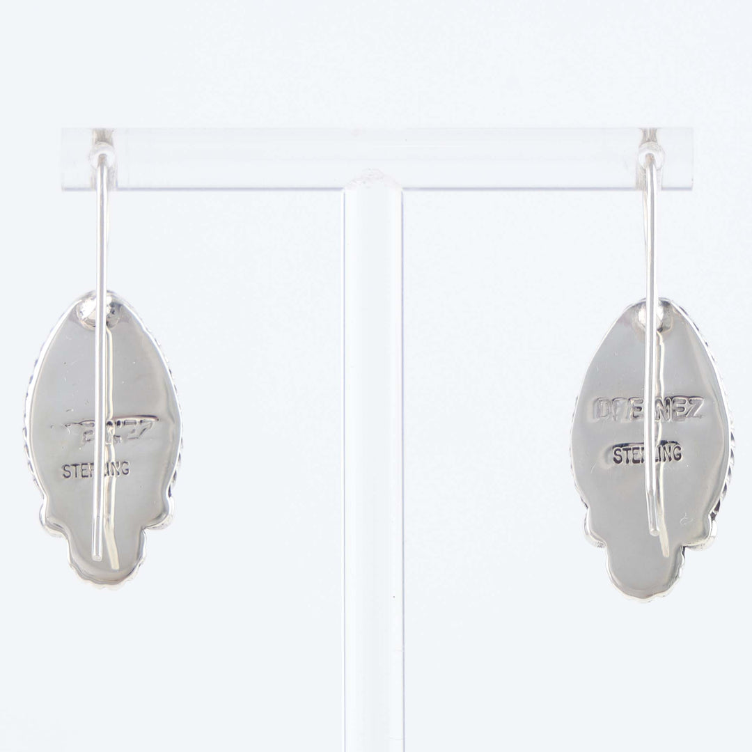 Number Eight Turquoise Earrings