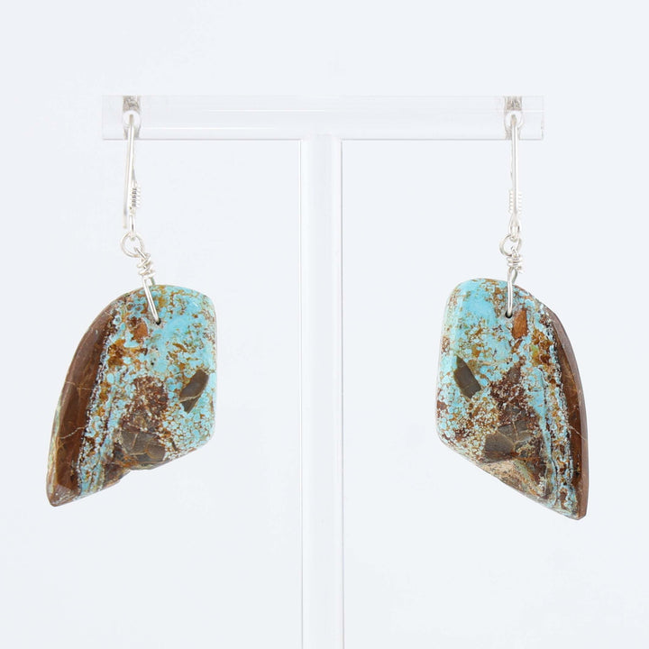 Santo Domingo Cripple Creek Turquoise Earrings