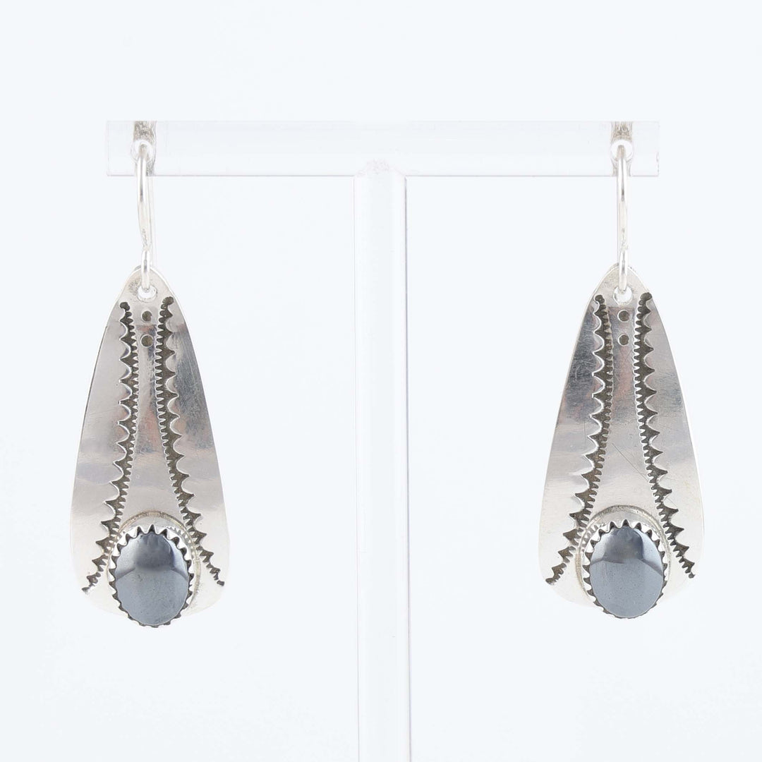 Navajo Hematite Earrings