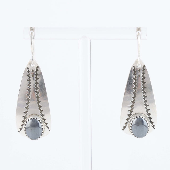 Navajo Hematite Earrings
