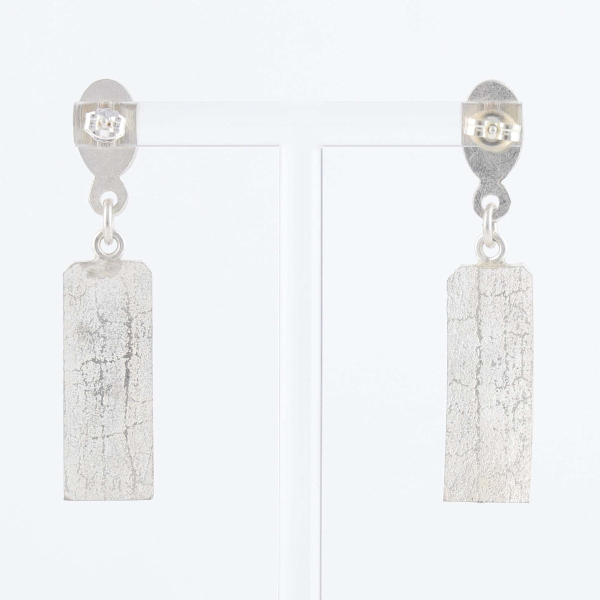 Navajo Sleeping Beauty Turquoise Earrings by Peter Nelson