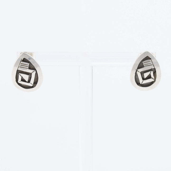 Navajo Overlay Earrings