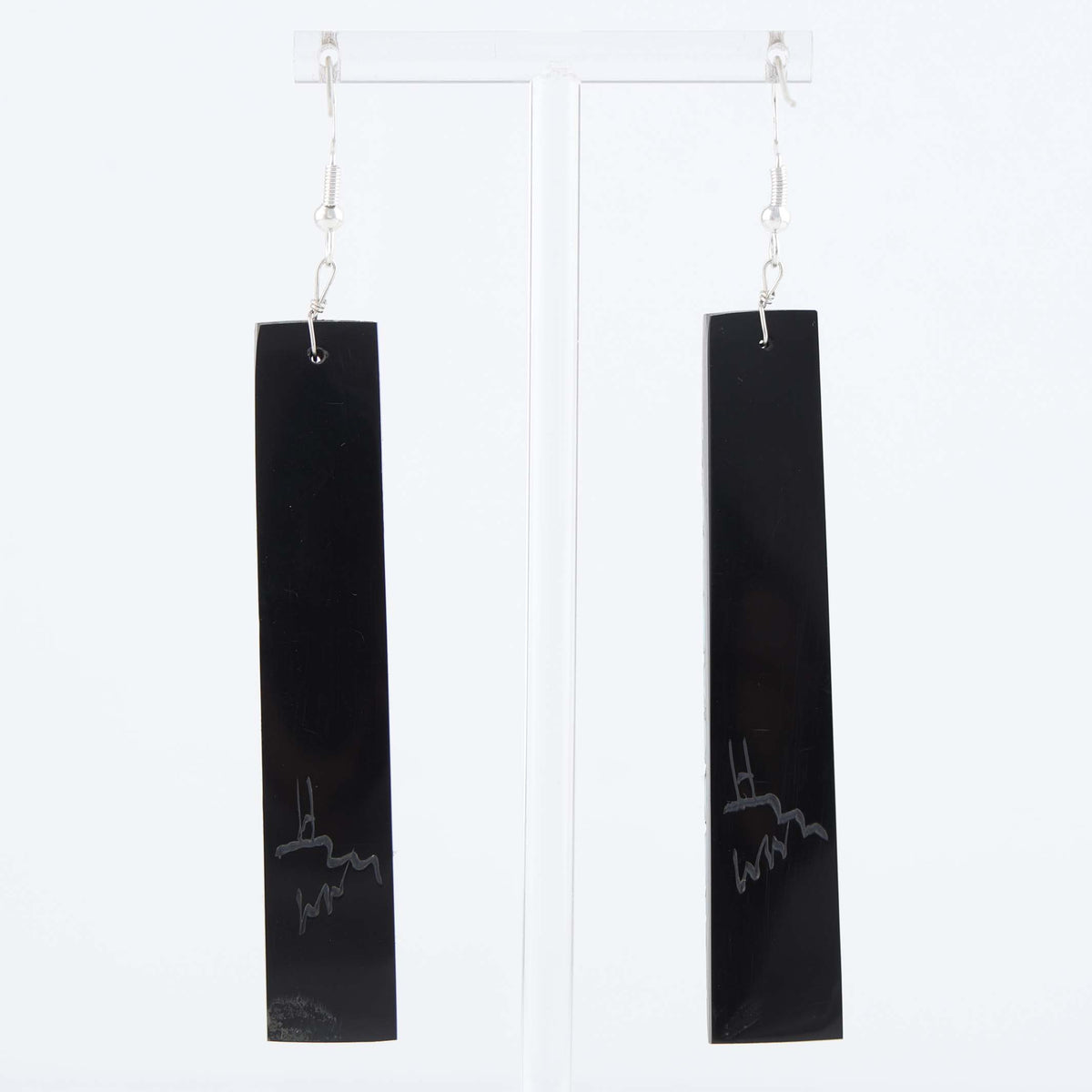 Santo Domingo Inlay Earrings by Warren Nieto