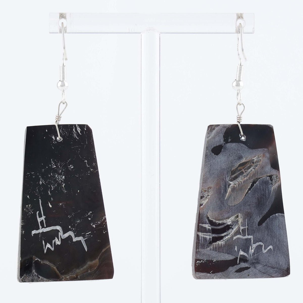 Santo Domingo Corn Earrings by Warren Nieto