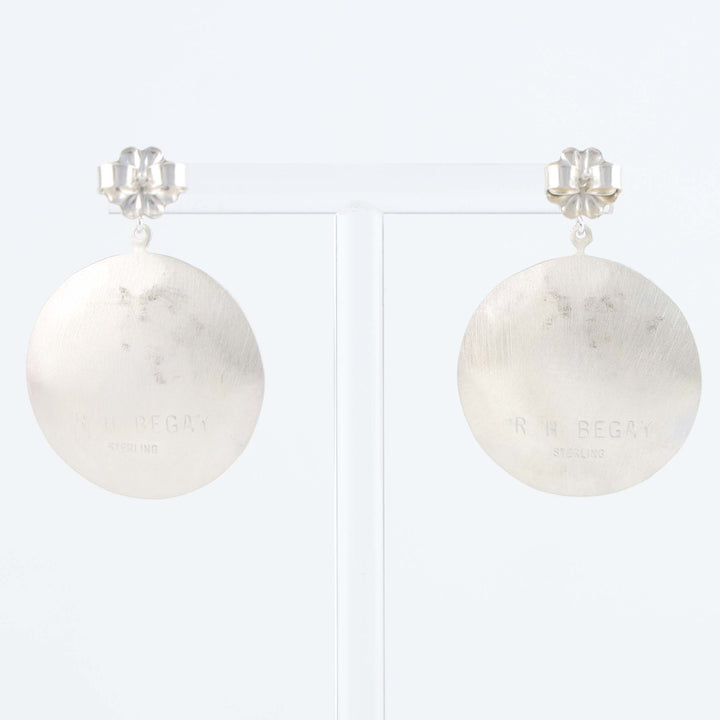 Navajo Ceremonial Basket Earrings