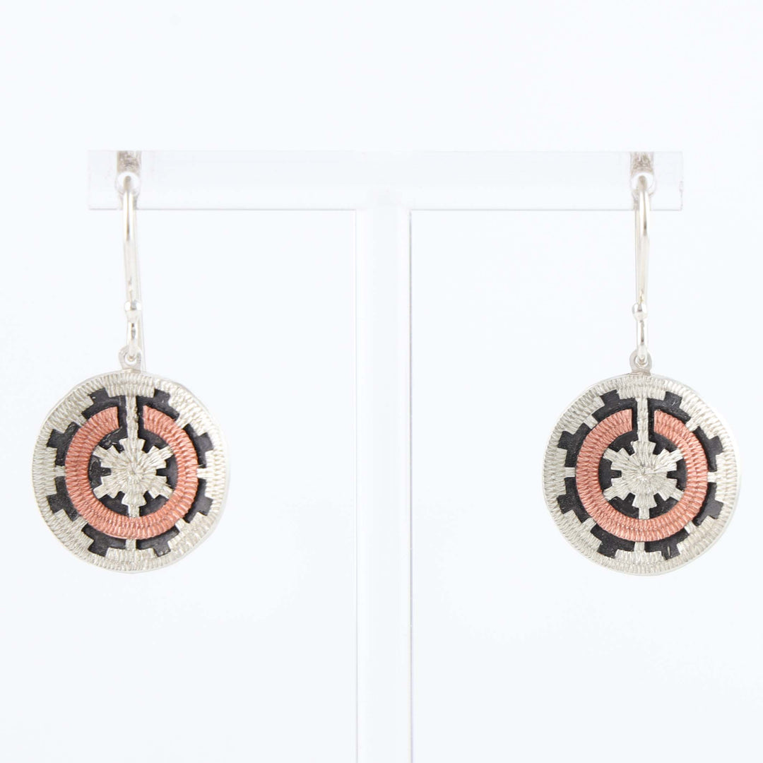 Navajo Ceremonial Basket Earrings