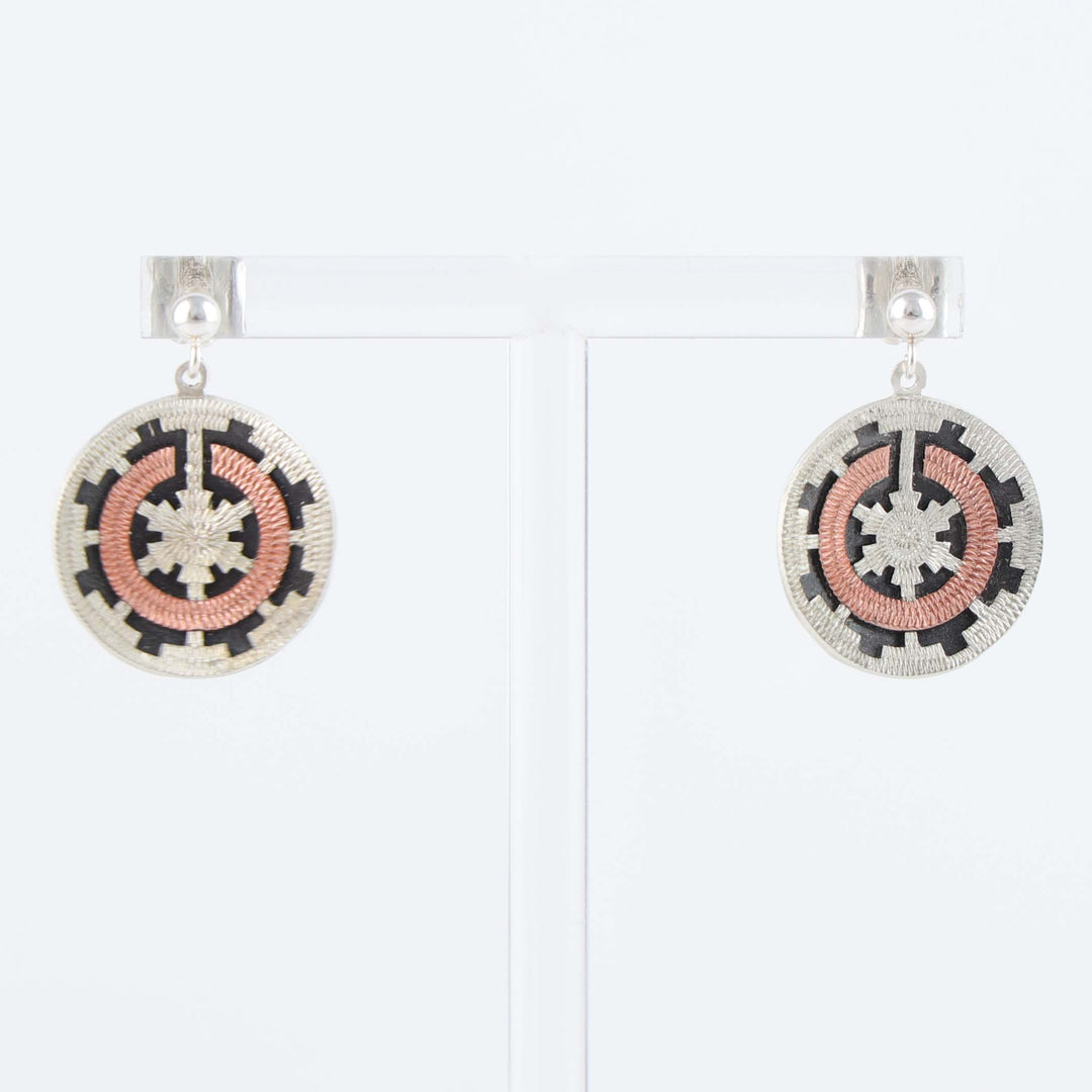 Navajo Ceremonial Basket Earrings